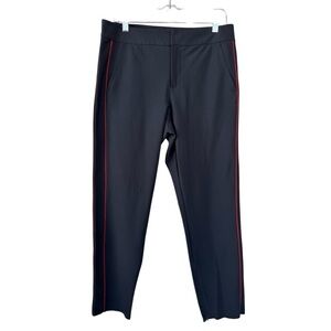 Athleta Stellar Novelty Trouser Red Stripe Size 14